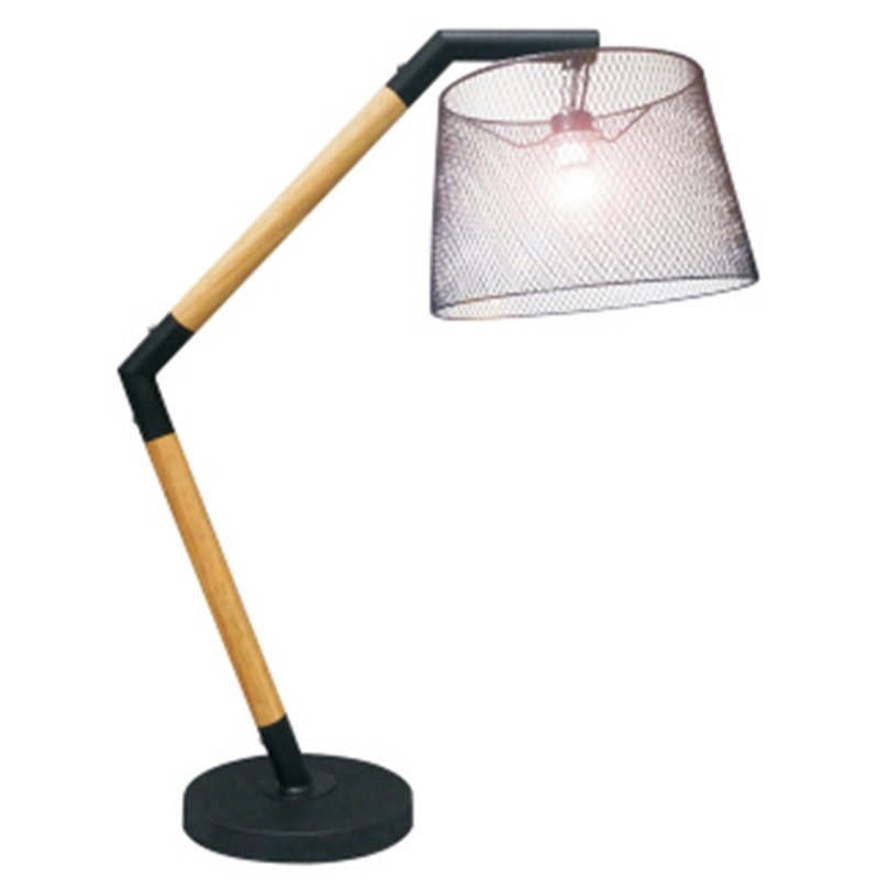 CT8062MNC Table Lamp D-Series Metal Wood Marble