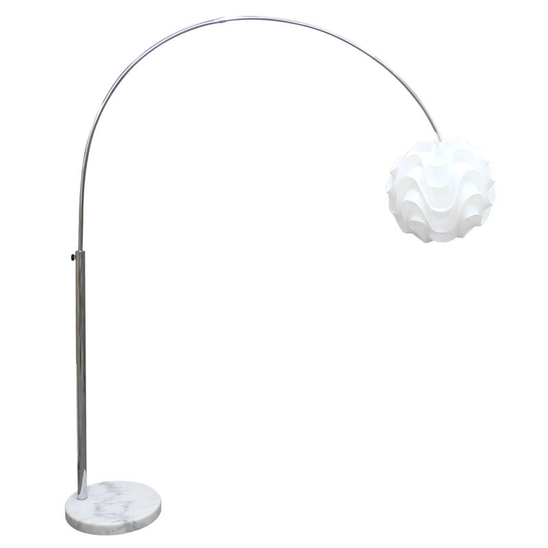 HF8014F-P Floor Lamp A-Series Metal Marble