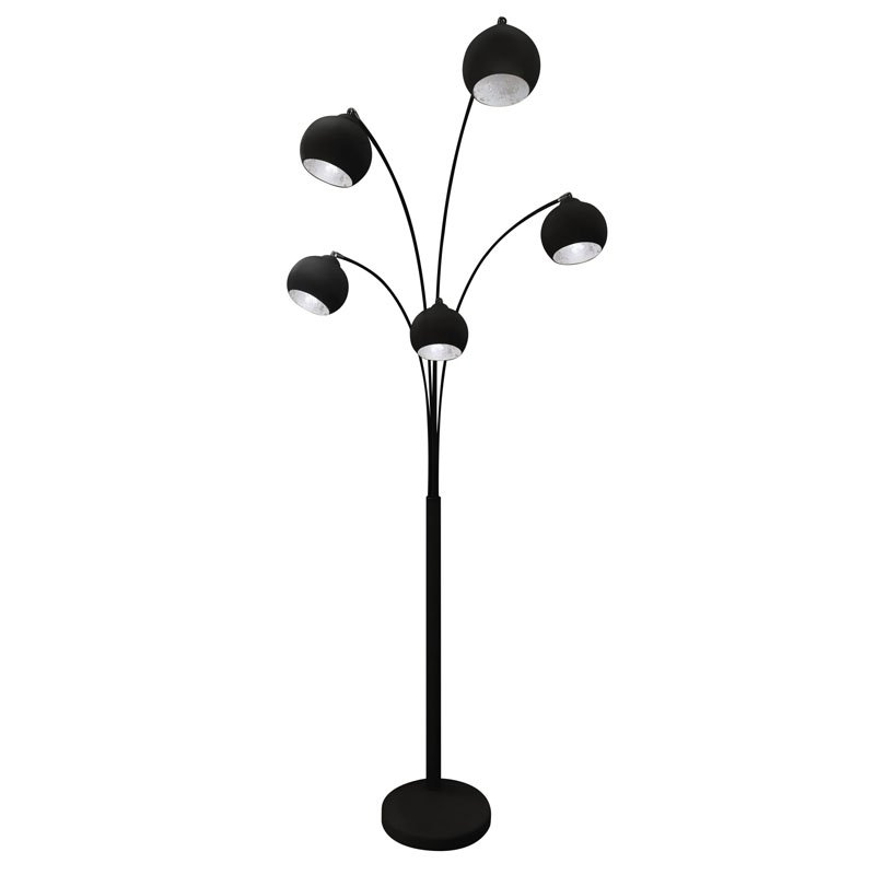 HF8145(5805B)-BKSI Floor Lamp M-Series Metal Marble